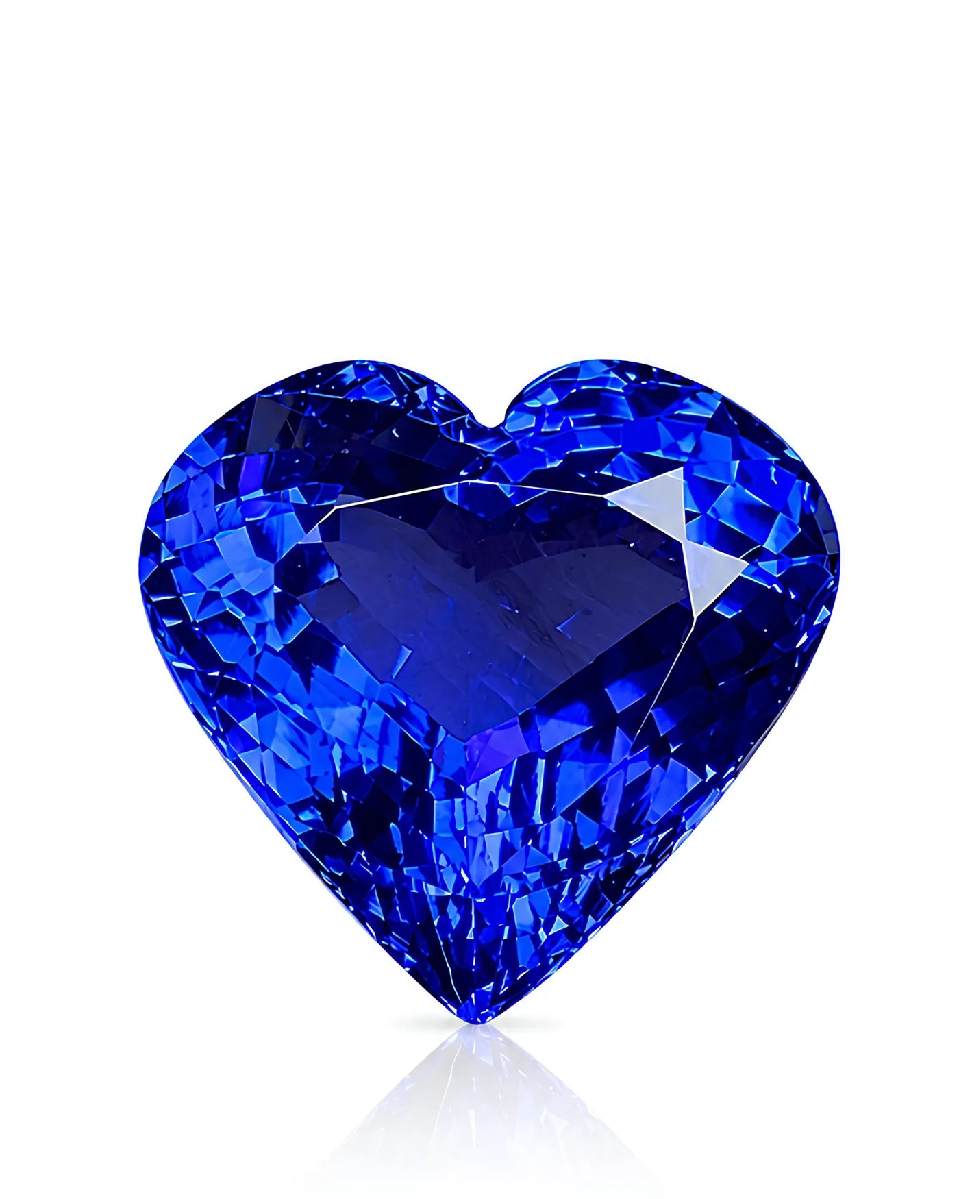 10.00 carats Natural Blue-Violet Tanzanite | Heart