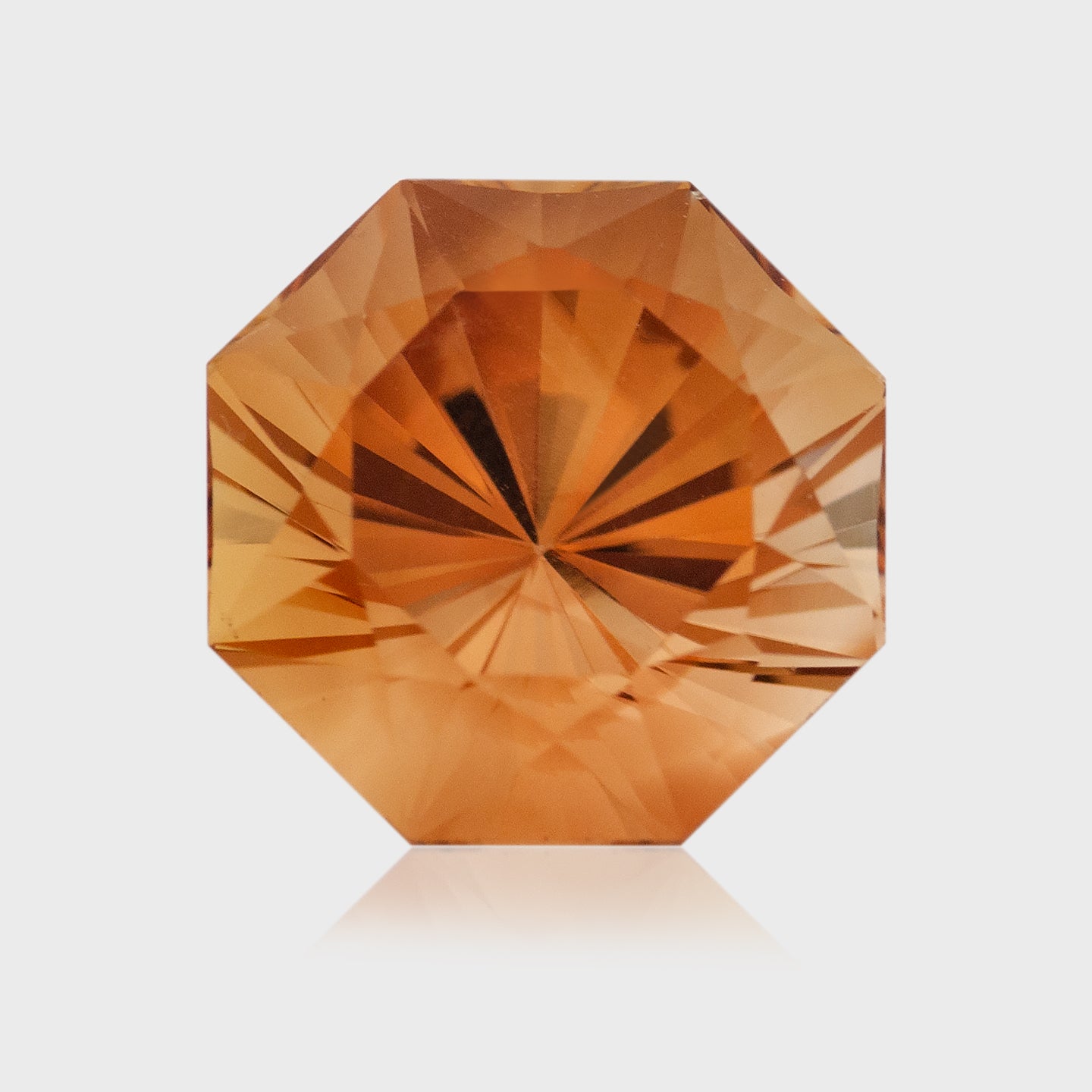 10.7ct Octagonal Fantasy-Cut Imperial Topaz | Fancy Cut | Octagonal