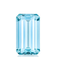 10.89 carats Natural Santa Maria Aquamarine | Octagonal Step Cut