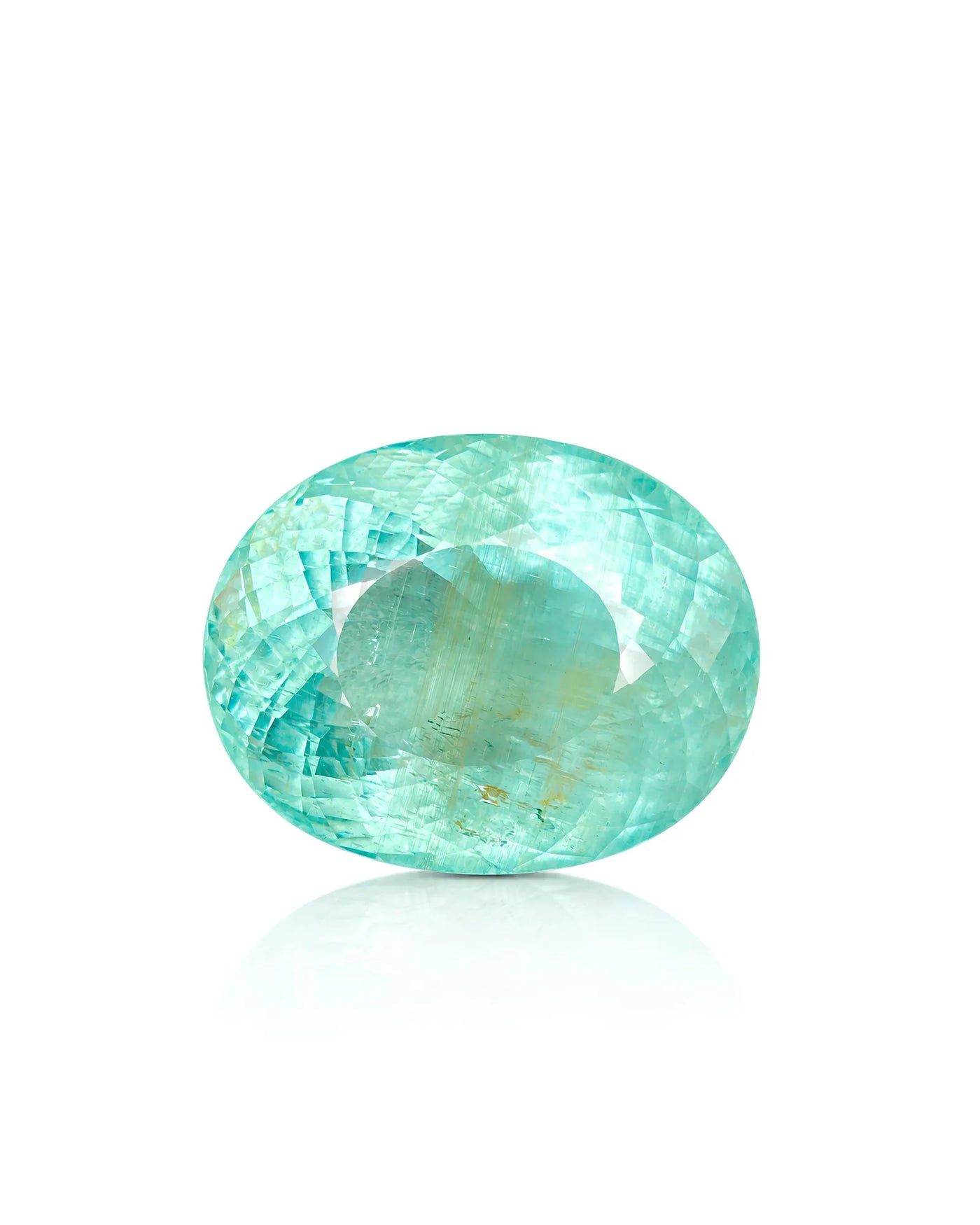 100.31 carats Natural Green Beryl | Oval Brilliant/Step Cut