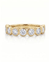 Diamond Wedding Band in White Gold