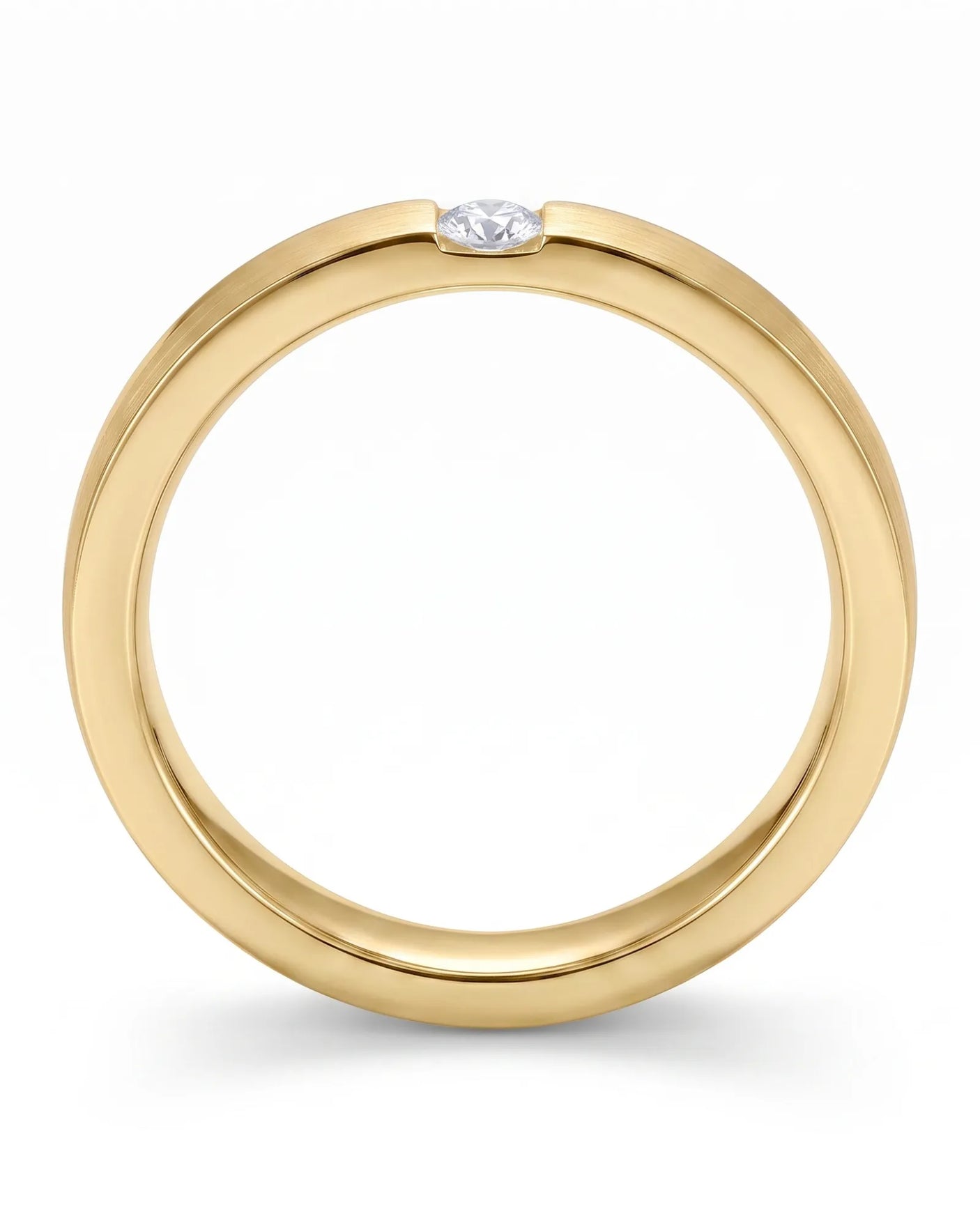 Destiny Match Wedding Band in Two Tone | His & Hers