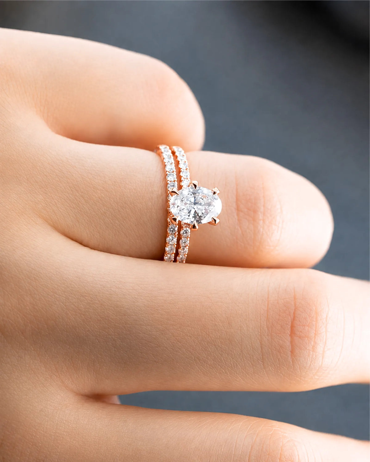 2mm Diamond Wedding Band in Yellow Gold