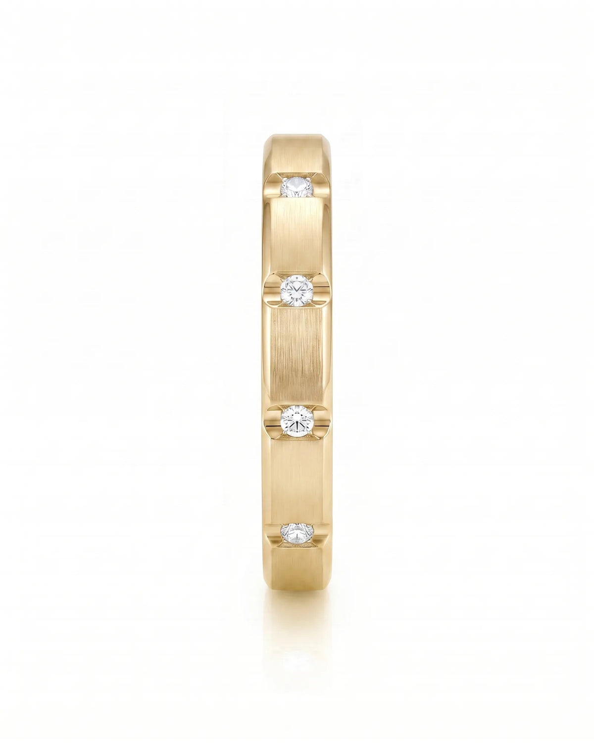 Linear Covenant Wedding Set | His & Hers