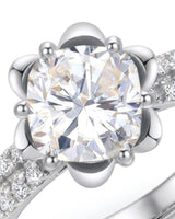 LAURE • Cushion Moissanite Yellow Ring
