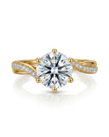 Amira - White Radiance Natural Diamond Ring
