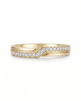 Channel Set Diamond Band Wedding Set