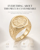 Heritage Crest Signet Ring