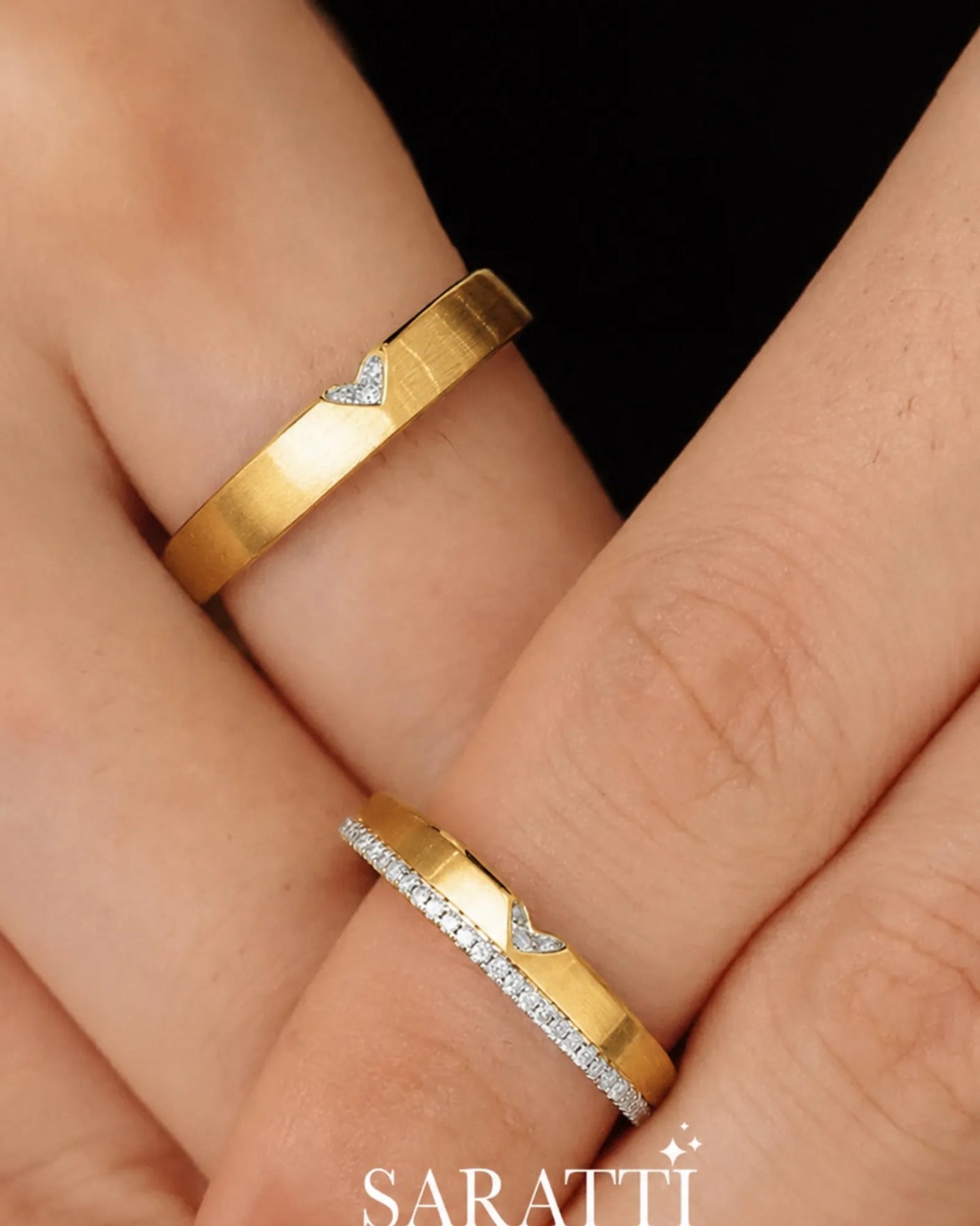 Steel Dimension Wedding Set