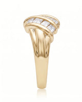 Baguette Eternity Band in Yellow Gold