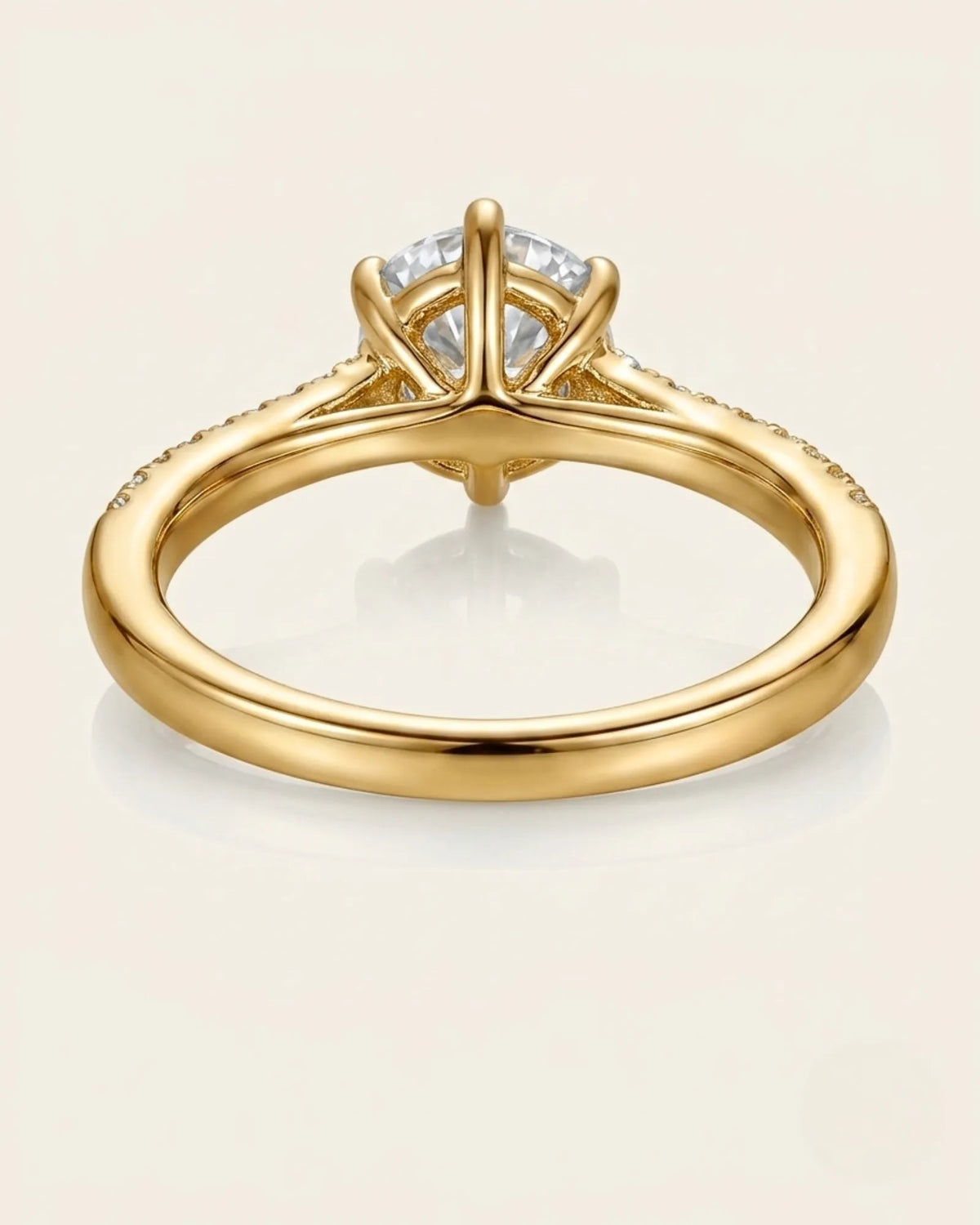 Amira - White Radiance Natural Diamond Ring