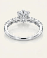 Faye – Natural Round Diamond Six-Prong Engagement Ring