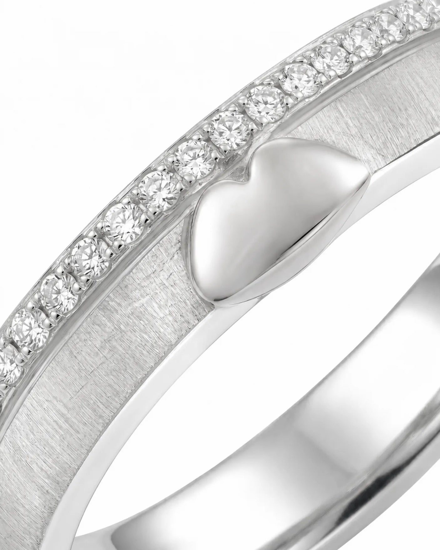 The Sweet Embrace Duo Wedding Ring Set