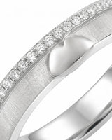 The Sweet Embrace Duo Wedding Ring Set