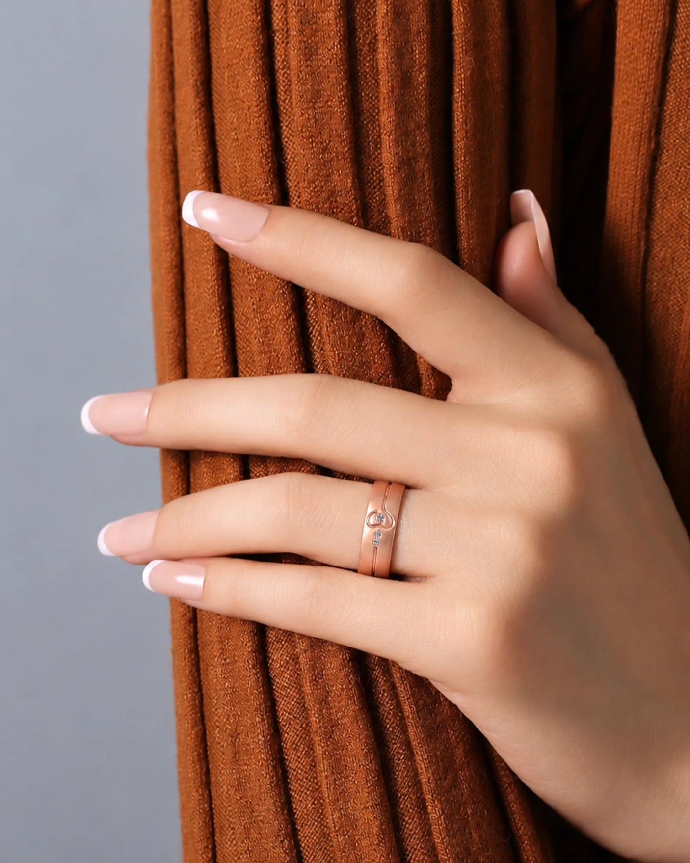 Yellow Gold Diamond Wedding Band Matte Finish
