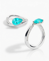 Jeff Schackman — Paraiba Engagement Ring (Custom Build) Comparison & Details Below