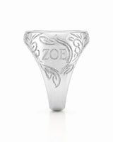 Heritage Crest Signet Ring | 1804 - ZOE