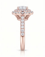 Keira – Gleaming Promise Natural Round Diamond Double Halo Ring