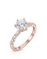 Faye – Natural Round Diamond Six-Prong Engagement Ring