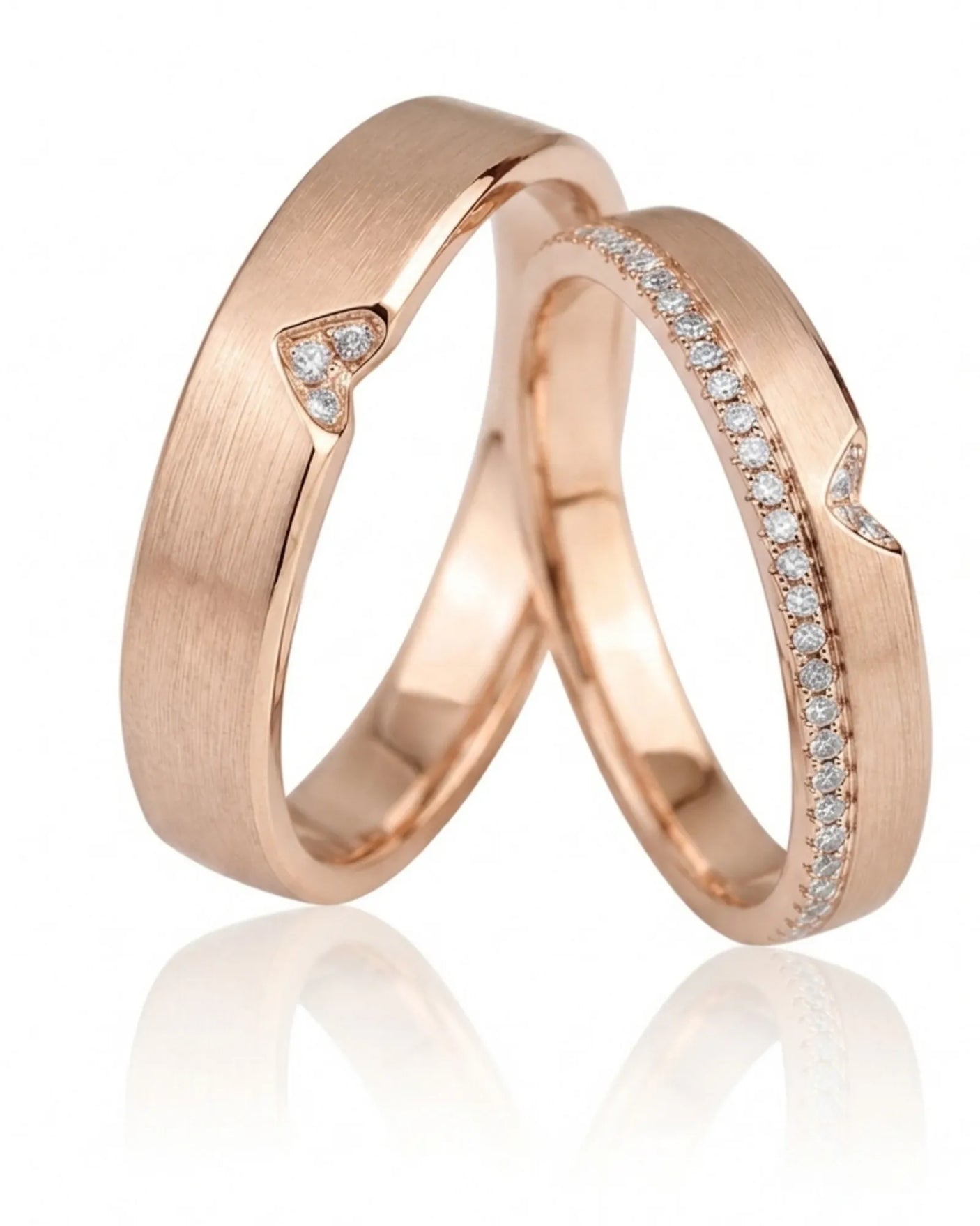Steel Dimension Wedding Set