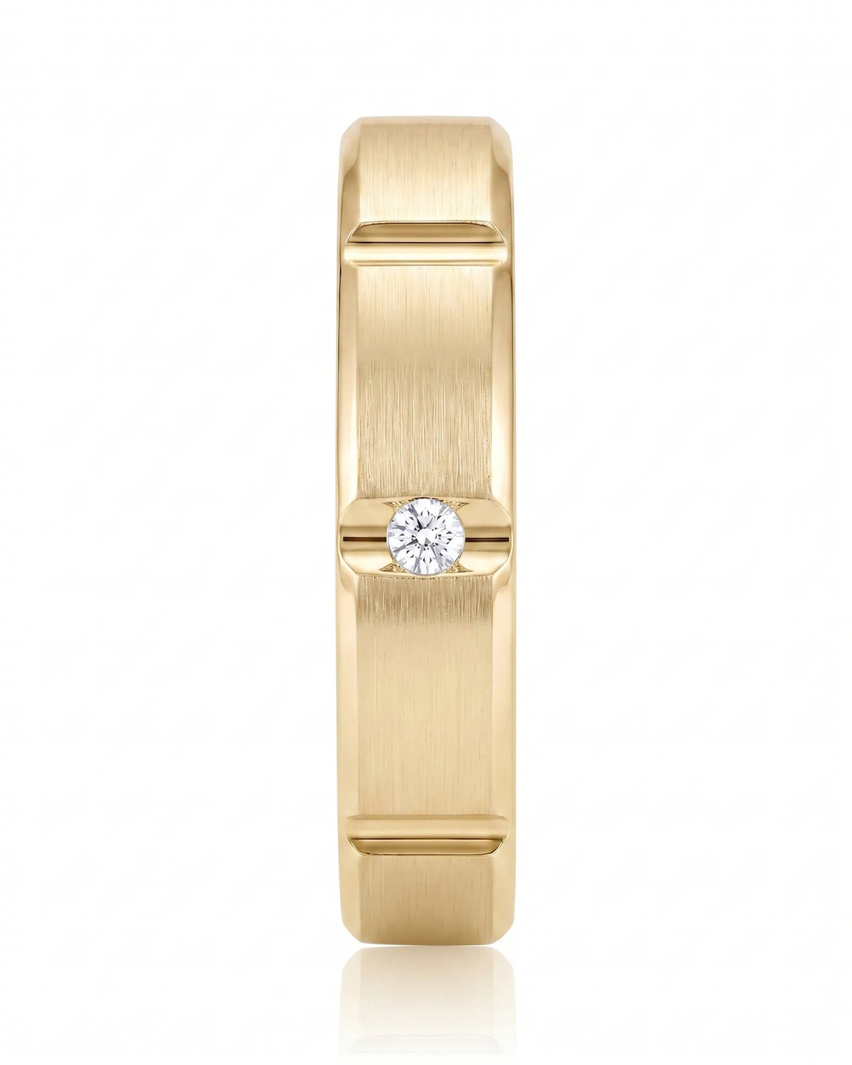 Linear Covenant Wedding Set | His & Hers