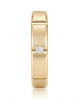 Linear Covenant Wedding Set | His & Hers