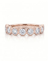 Diamond Wedding Band in White Gold