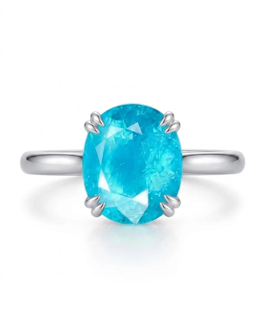 Private Setting Selection for 2.53ct Brazil Paraiba Tourmaline