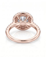 Keira – Gleaming Promise Natural Round Diamond Double Halo Ring