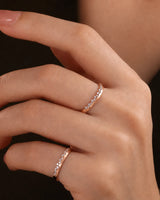 Princess Tiara Diamond Eternity Wedding Band