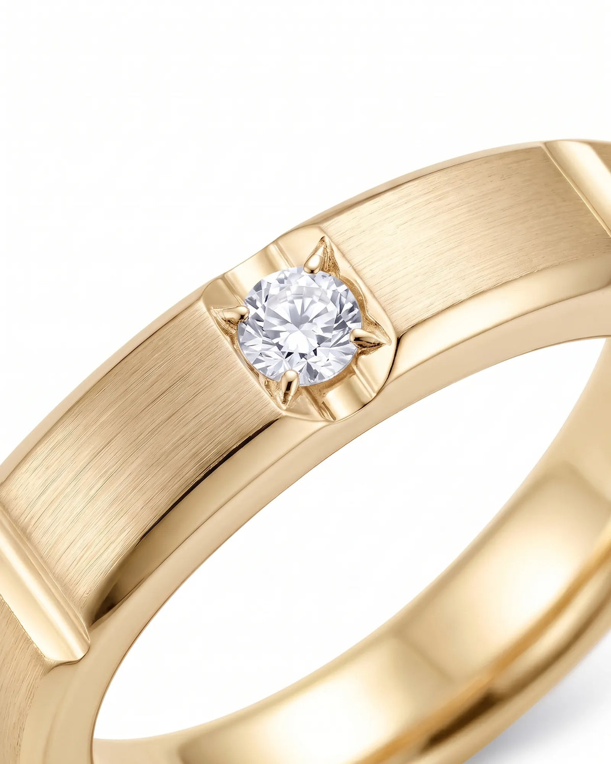Linear Covenant Wedding Set | His & Hers