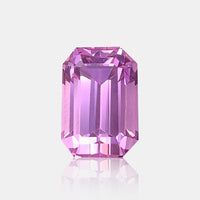15.02 carats Natural Kunzite | Emerald Cut – 15.5 × 10.7 × 10.2mm