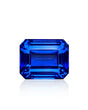 15.03 carats Natural Purplish-Blue Tanzanite emerald cut main view | SARATTI