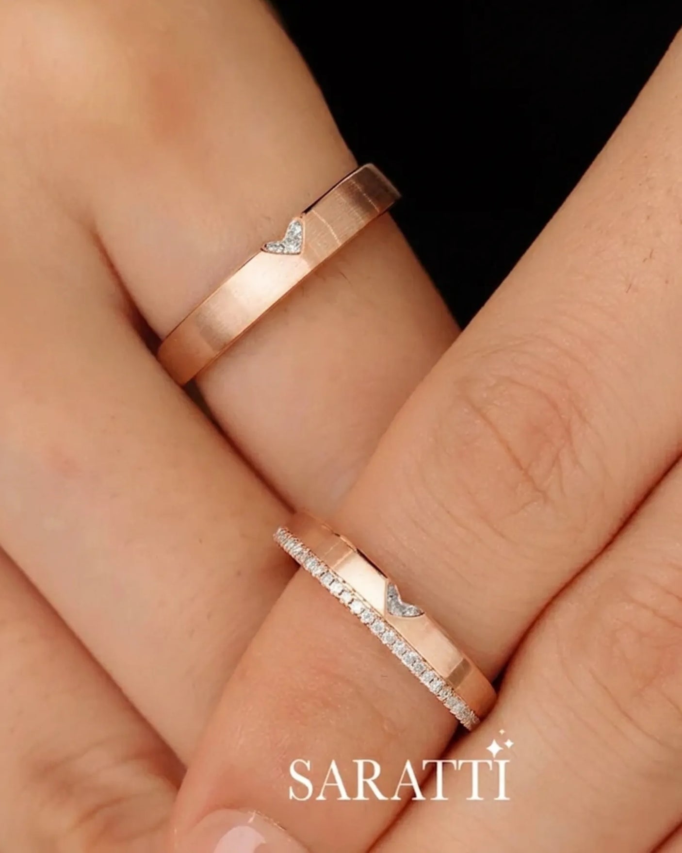 Steel Dimension Wedding Set