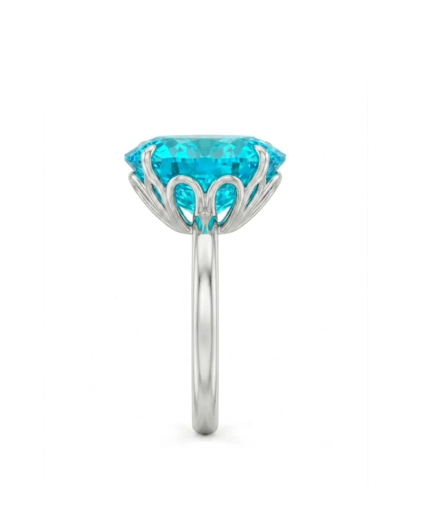 Private Setting Selection for 2.53ct Brazil Paraiba Tourmaline