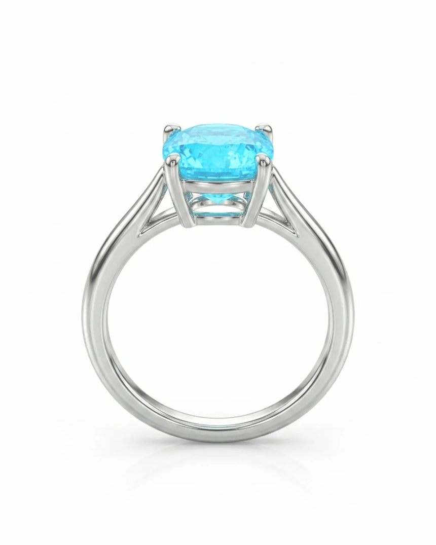 Private Setting Selection for 2.53ct Brazil Paraiba Tourmaline