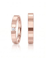 Diamond Nexus Wedding Rings for Him & Her