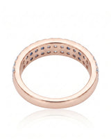 Diamond Infinity Band in Yellow Gold