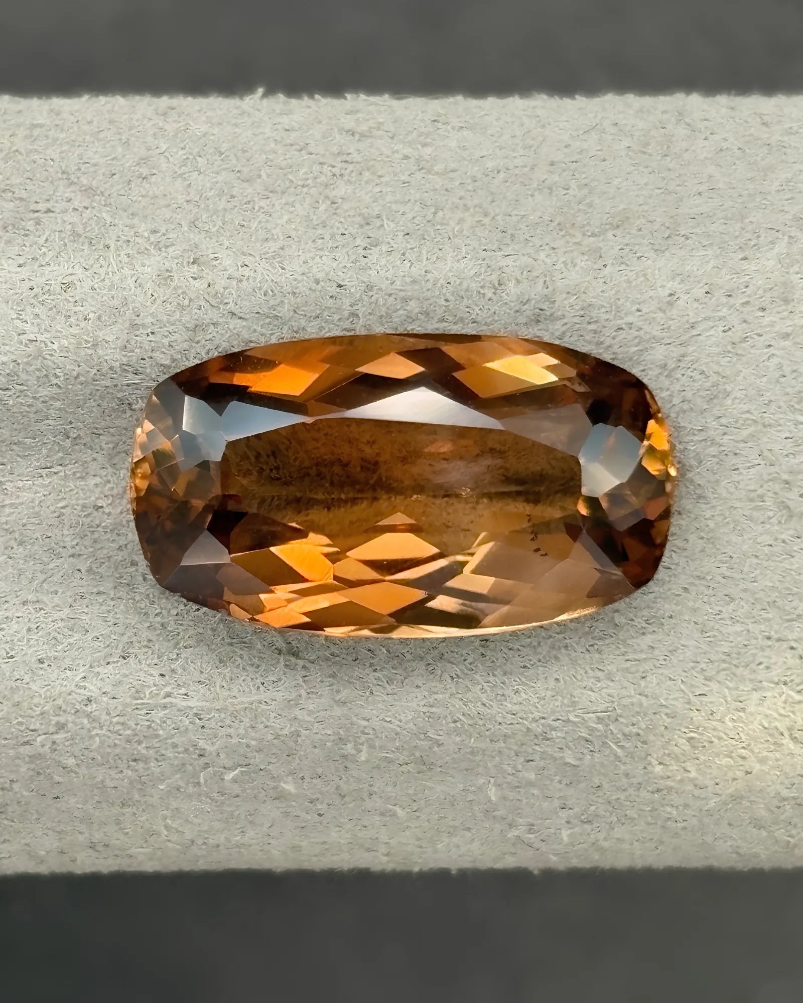 15 × 8mm Natural Imperial Topaz alternate angle | SARATTI