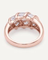 Baguette Eternity Band in Yellow Gold