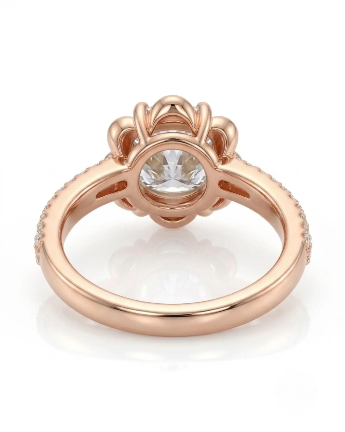 LAURE • Cushion Moissanite Yellow Ring