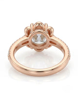LAURE • Cushion Moissanite Yellow Ring