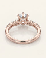 Faye – Natural Round Diamond Six-Prong Engagement Ring