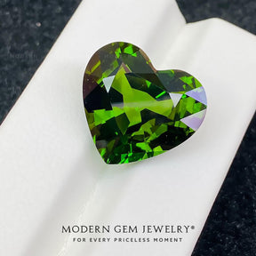 16.68 Carat Tourmaline Heart Cut | Modern Gem Jewelry | Saratti