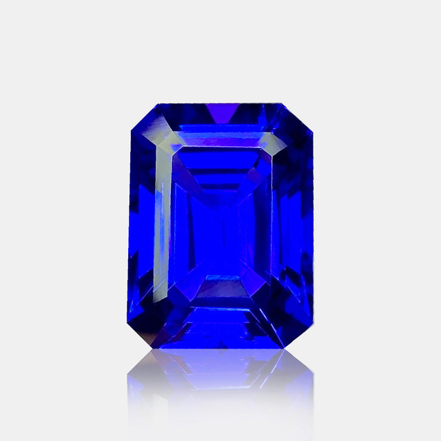 16.02ct Natural Tanzanite Emerald Cut Tanzania | SARATTI  
