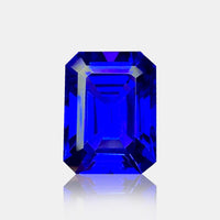 16.02 carats Natural Tanzanite Gemstone | Emerald Cut – 16 × 12.1 × 9.3 mm