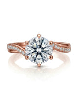 Amira - White Radiance Natural Diamond Ring