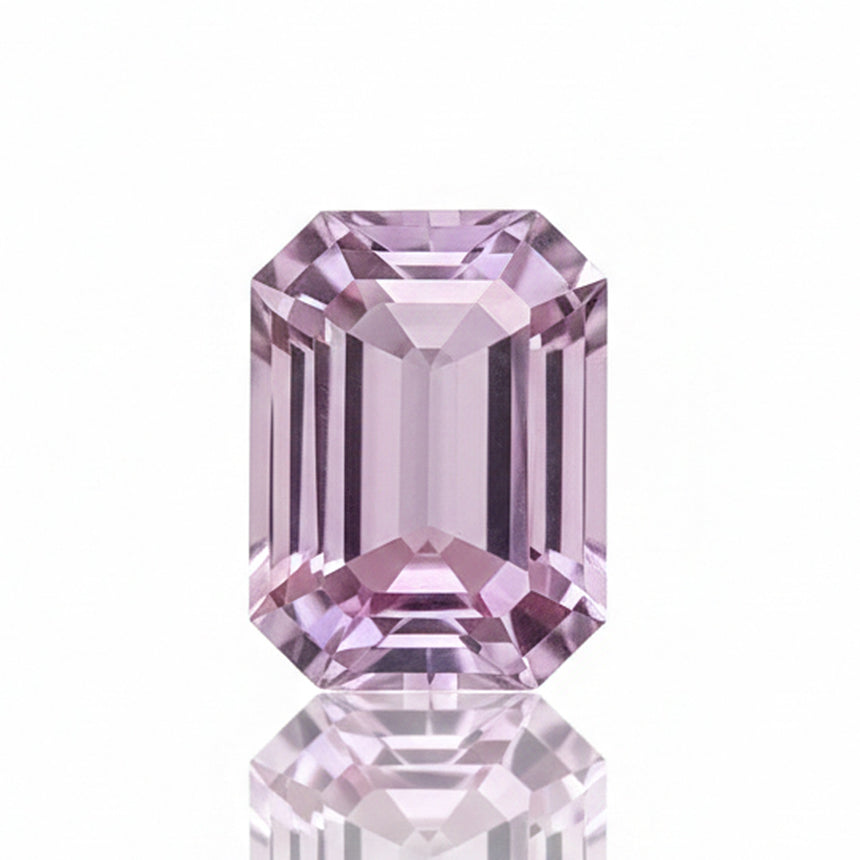 17.56ct Natural Kunzite Emerald Cut Loose Gemstone | SARATTI
