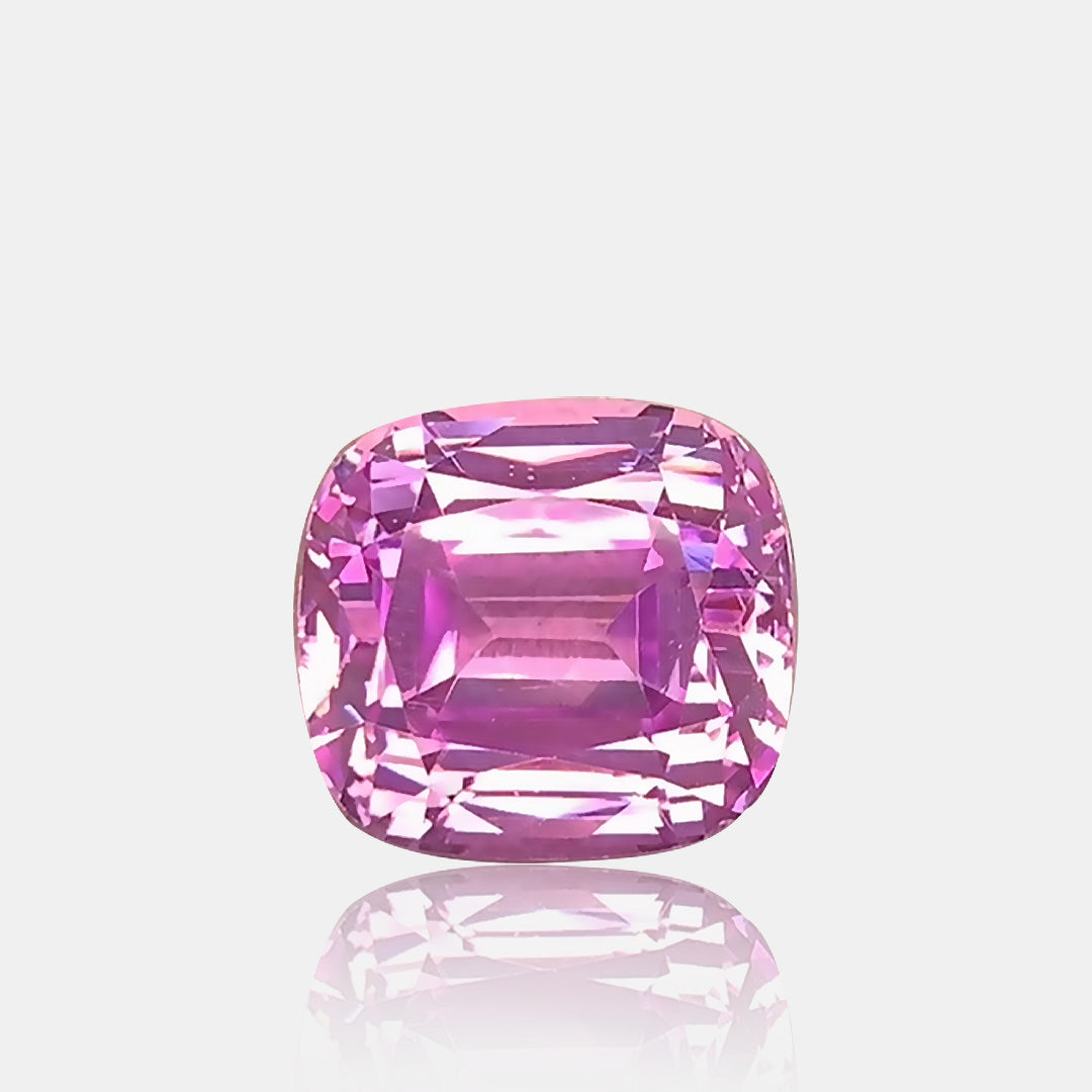 17.75 carats Natural Kunzite | Cushion – 13.2 × 14.2 × 11.2mm