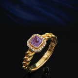 Amara – Purple Sapphire Ring